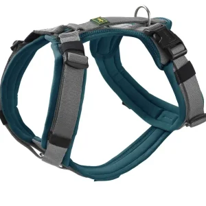 HUNTER Geschirr Maldon Up 53-71/M petrol/grau Top-Angebot